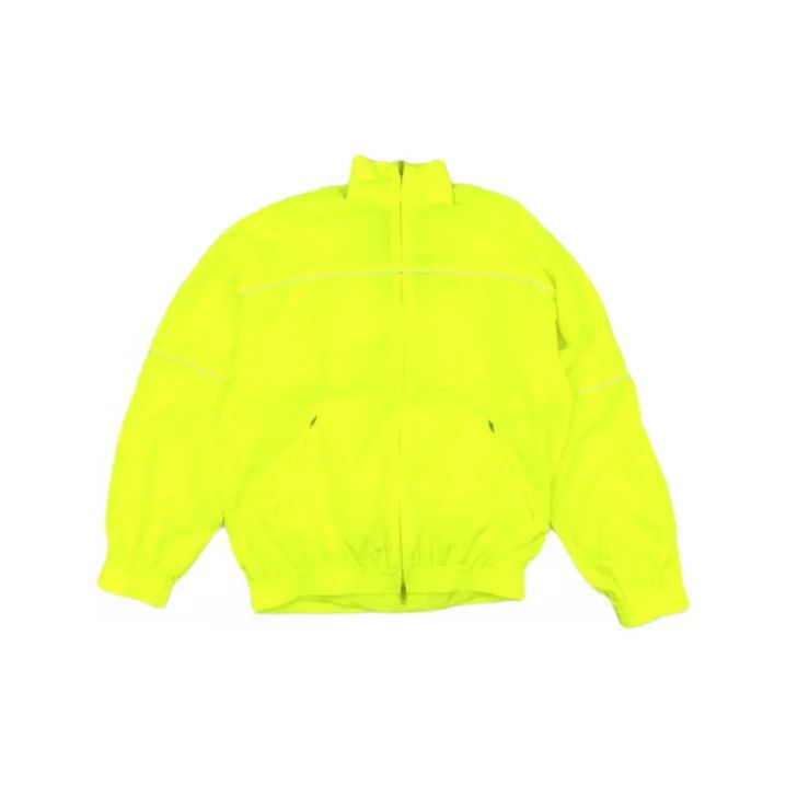 Balenciaga Balenciaga SS21 Neon Yellow Long Sleeve Jacket Size US L / EU 52-54 / 3 - 2 Thumbnail