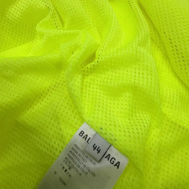 Balenciaga Balenciaga SS21 Neon Yellow Long Sleeve Jacket Size US L / EU 52-54 / 3 - 5 Thumbnail