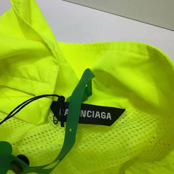 Balenciaga Balenciaga SS21 Neon Yellow Long Sleeve Jacket Size US L / EU 52-54 / 3 - 7 Thumbnail