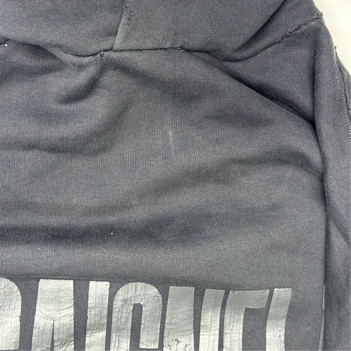 Balenciaga Balenciaga Gray Logo Print Oversized Hoodie Size US XXS / EU 40 - 5 Thumbnail
