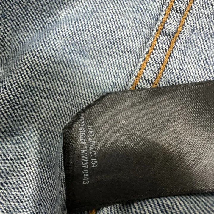 Balenciaga Balenciaga Logo Denim Jacket for Men and Women Size US XS / EU 42 / 0 - 6 Thumbnail