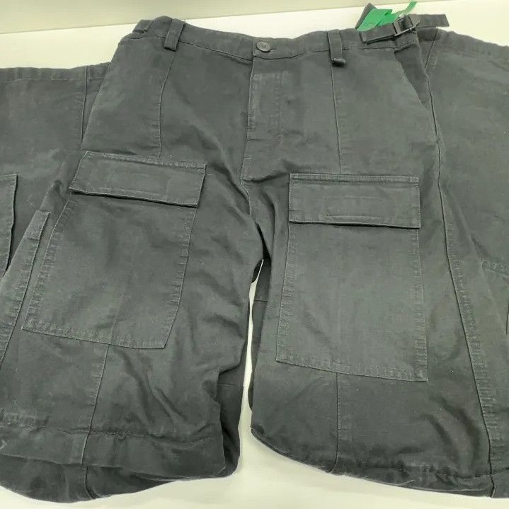 Balenciaga Balenciaga Relaxed Wide-Leg Cargo Pants Size US 26 / EU 42 - 7 Thumbnail