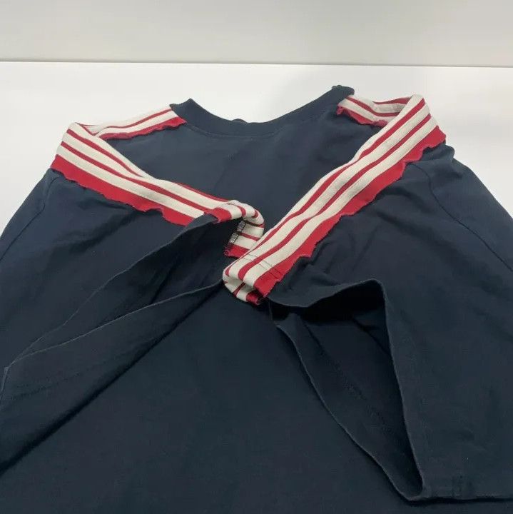 Balenciaga Balenciaga Summer Logo Striped T-Shirt Size US M / EU 48-50 / 2 - 10 Thumbnail