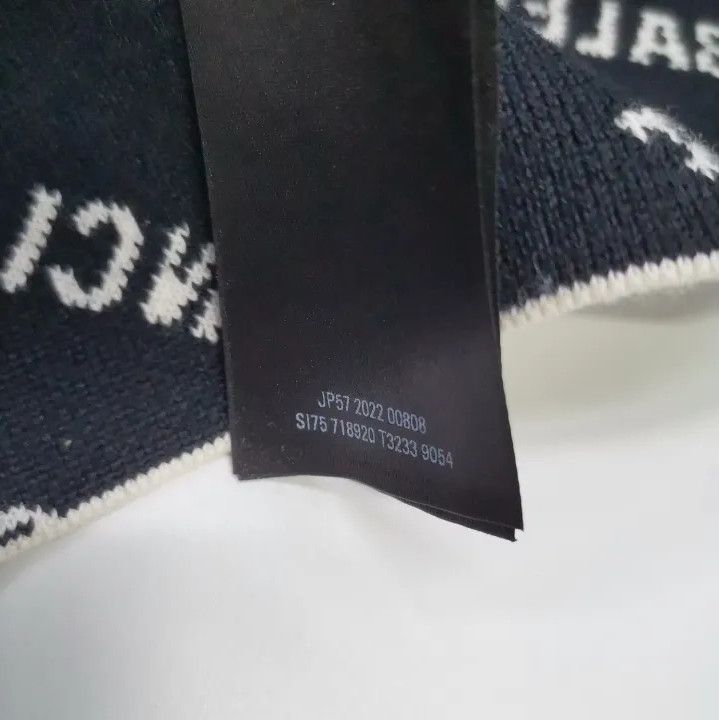 Balenciaga Balenciaga SS23 Logo Knit Sweater for Men Size US M / EU 48-50 / 2 - 4 Thumbnail