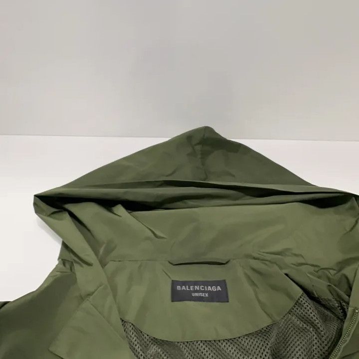 Balenciaga Balenciaga Green Logo Hoodie Jacket for Men Size US M / EU 48-50 / 2 - 7 Thumbnail