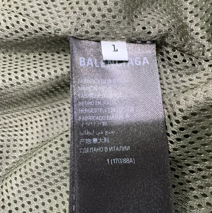 Balenciaga Balenciaga Green Logo Hoodie Jacket for Men Size US M / EU 48-50 / 2 - 5 Thumbnail