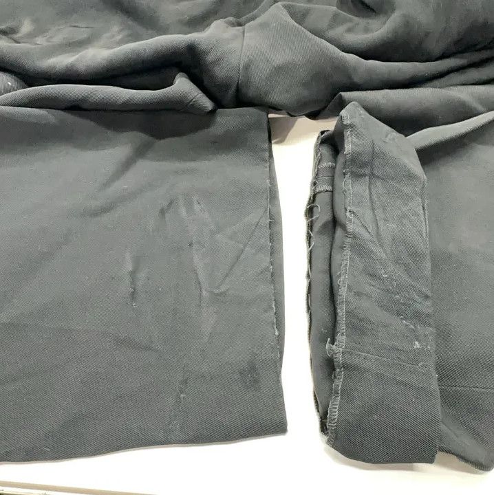 Balenciaga Balenciaga Black Distressed Trousers with Unique Waistband Size US 34 / EU 50 - 7 Thumbnail