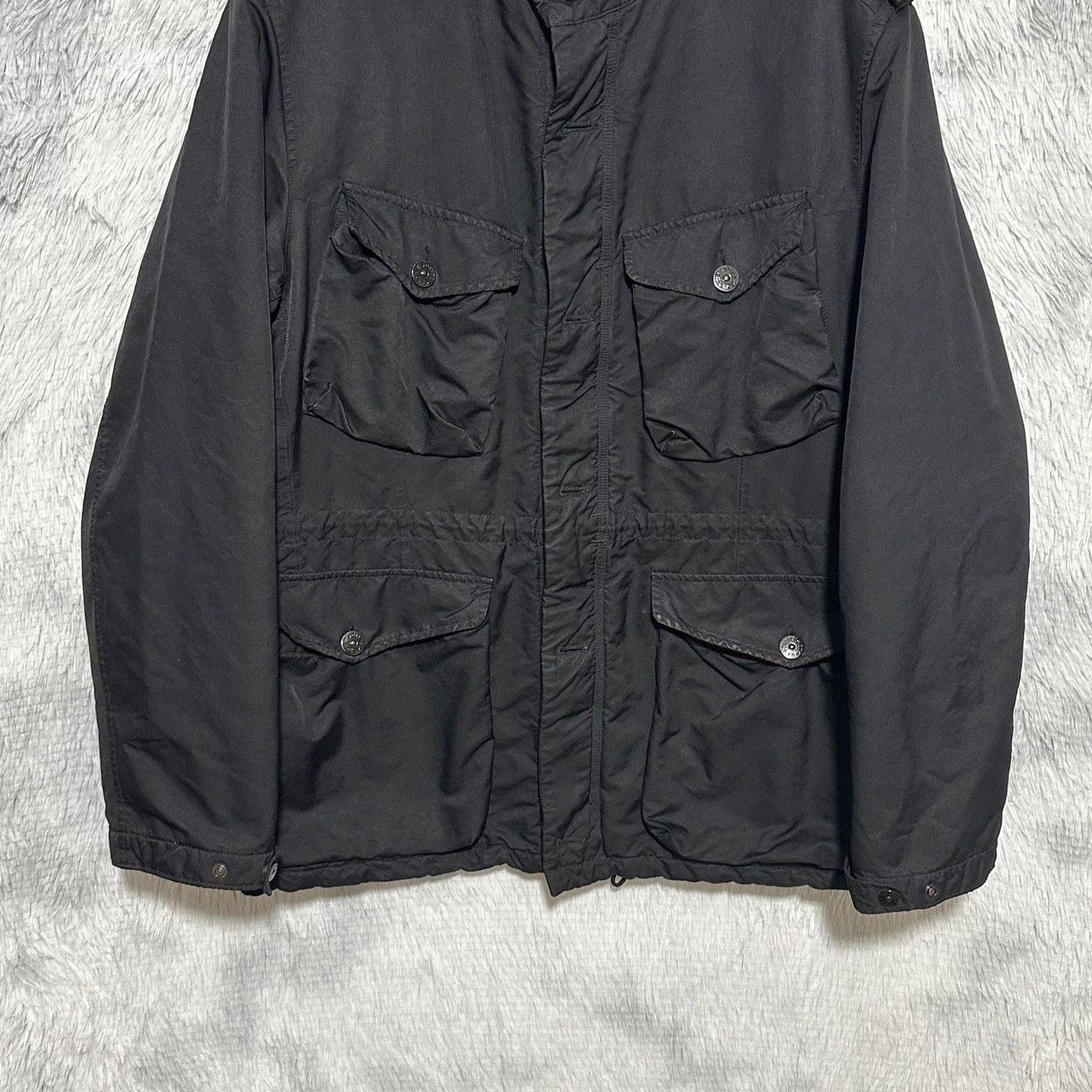Stone Island stone island black shoulder patch jacket Size US XXL / EU 58 / 5 - 4 Thumbnail