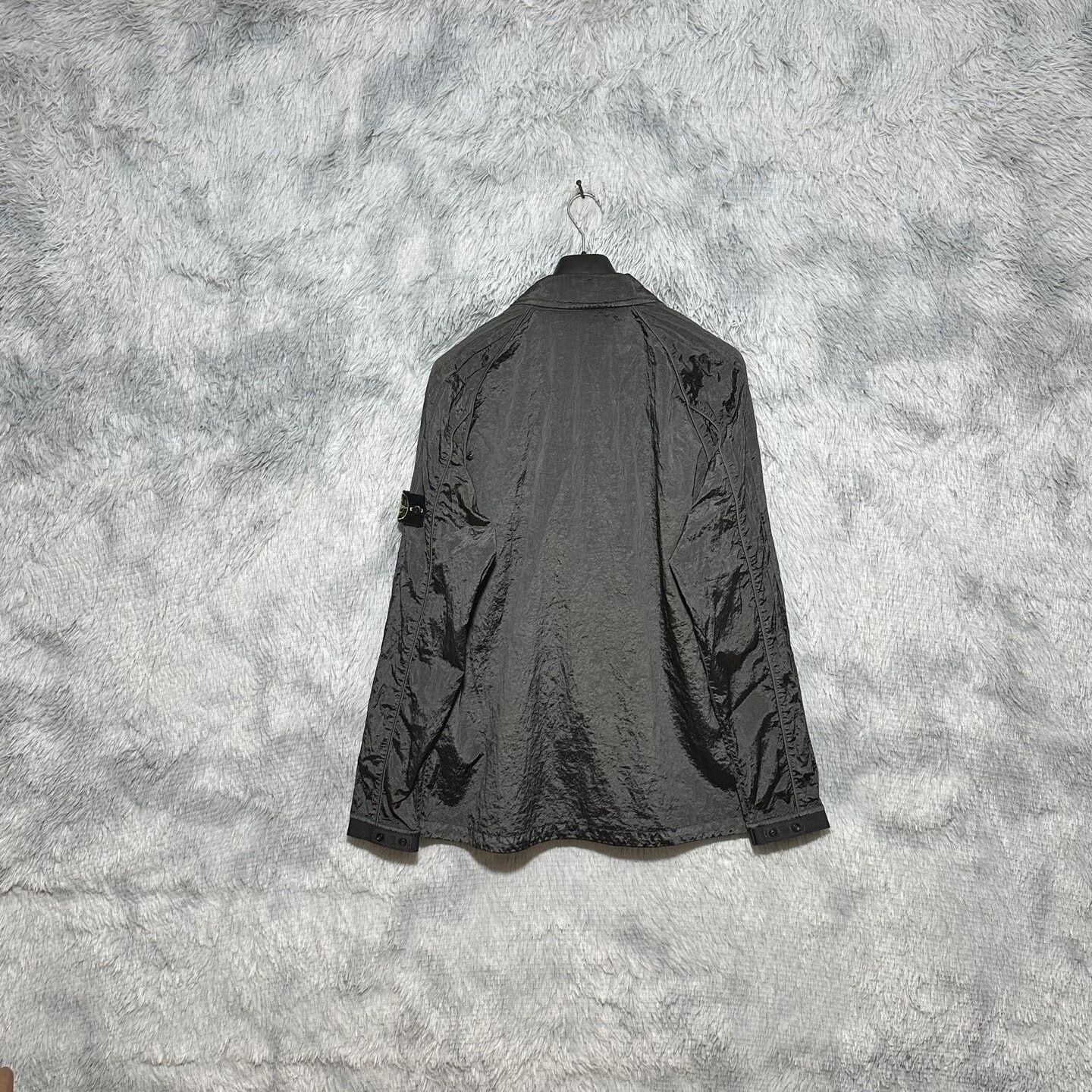 Stone Island stone island 22ss metallic nylon jacket Size US XXL / EU 58 / 5 - 2 Thumbnail