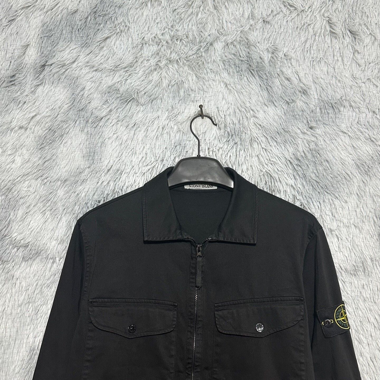 Stone Island stone island double pocket work jacket black Size US M / EU 48-50 / 2 - 3 Thumbnail