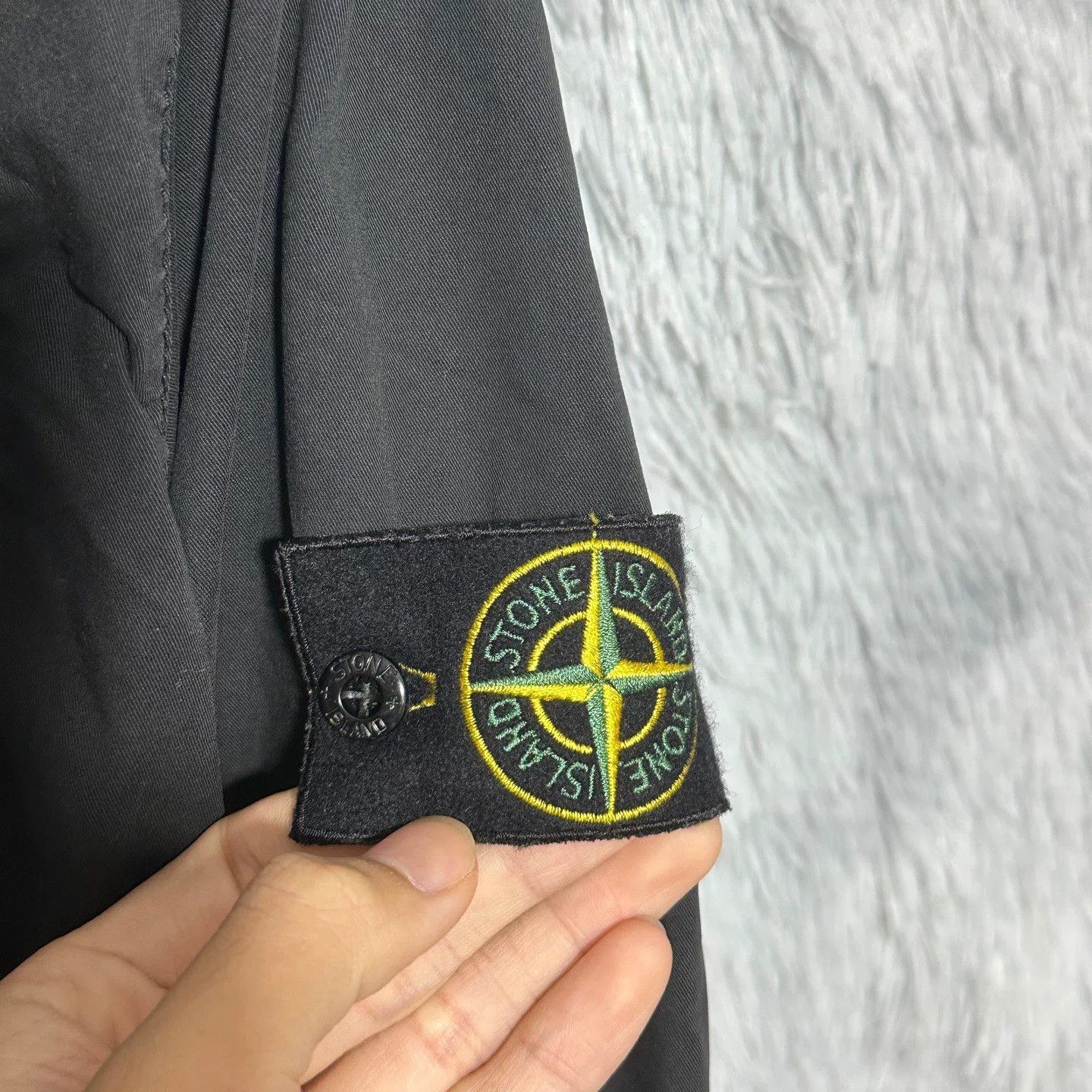Stone Island stone island black single pocket jacket XL Size US XL / EU 56 / 4 - 4 Thumbnail