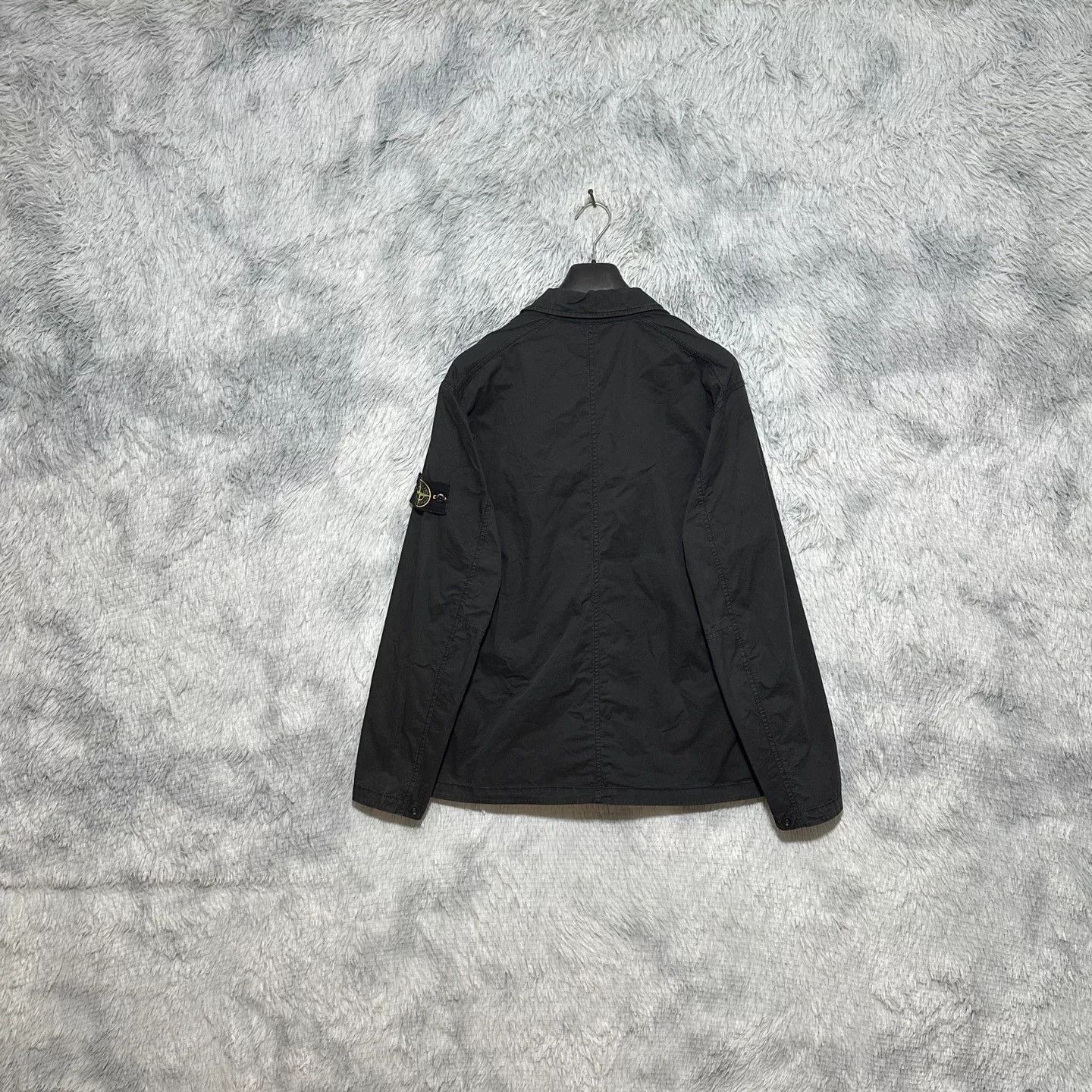 Stone Island stone island black single pocket jacket XL Size US XL / EU 56 / 4 - 2 Thumbnail