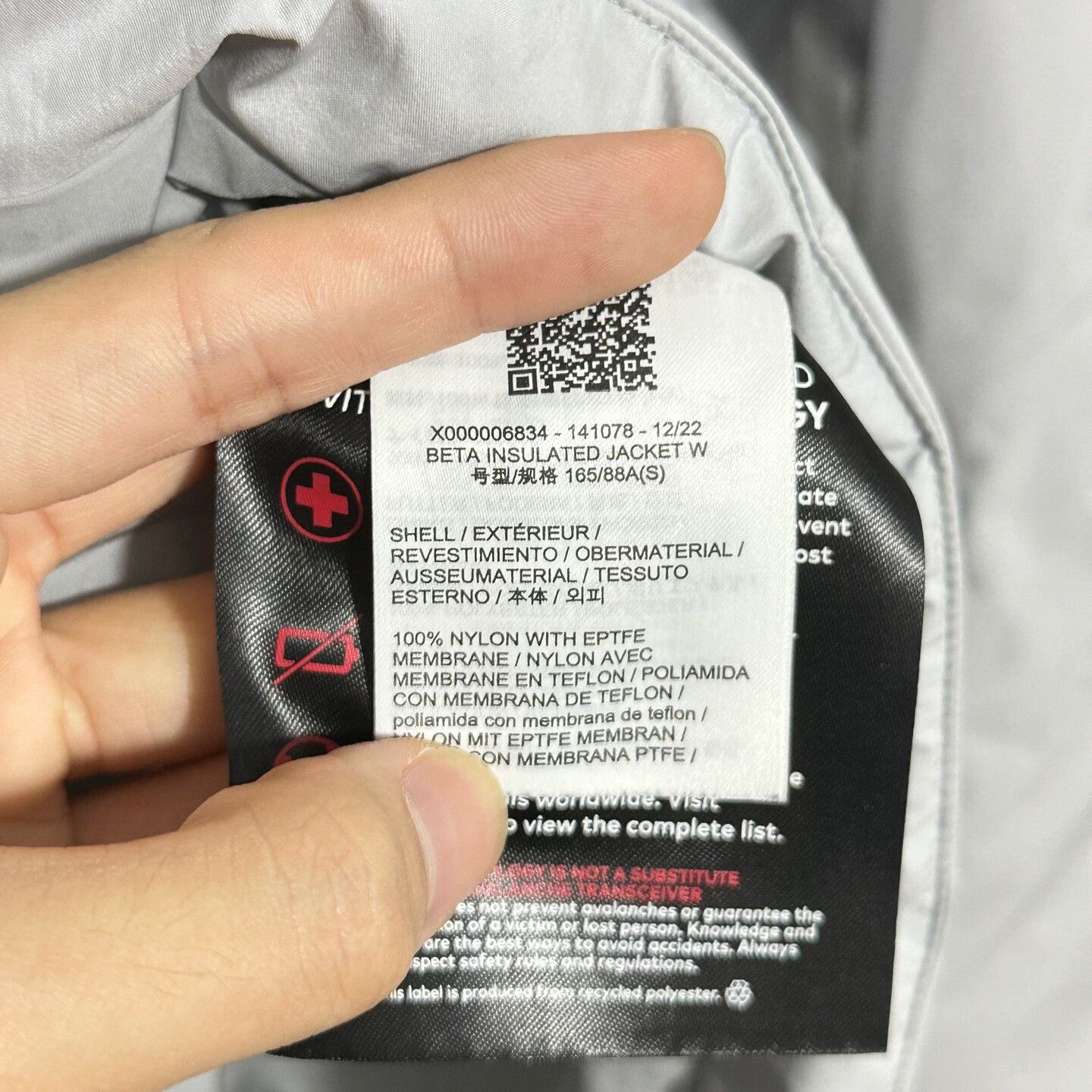 Arc'teryx arcteryx beta insulated jacket women's size small Size S / US 4 / IT 40 - 7 Thumbnail