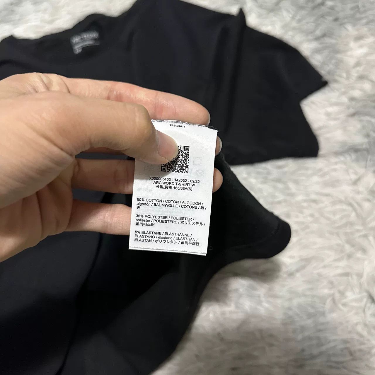 Arc'teryx arcteryx short sleeve logo t-shirt black Size US S / EU 44-46 / 1 - 4 Thumbnail