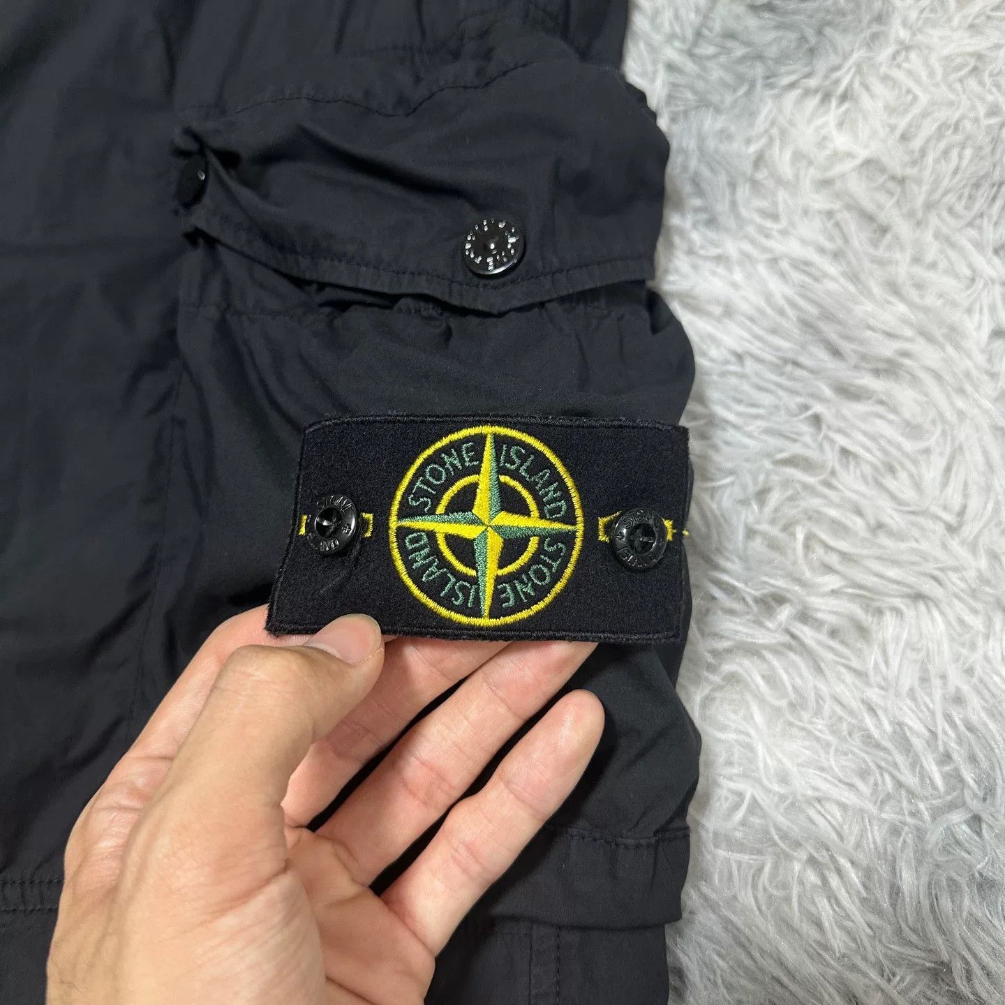 Stone Island Stone Island Cargo Pants Black W31 Size Size US 31 - 3 Thumbnail