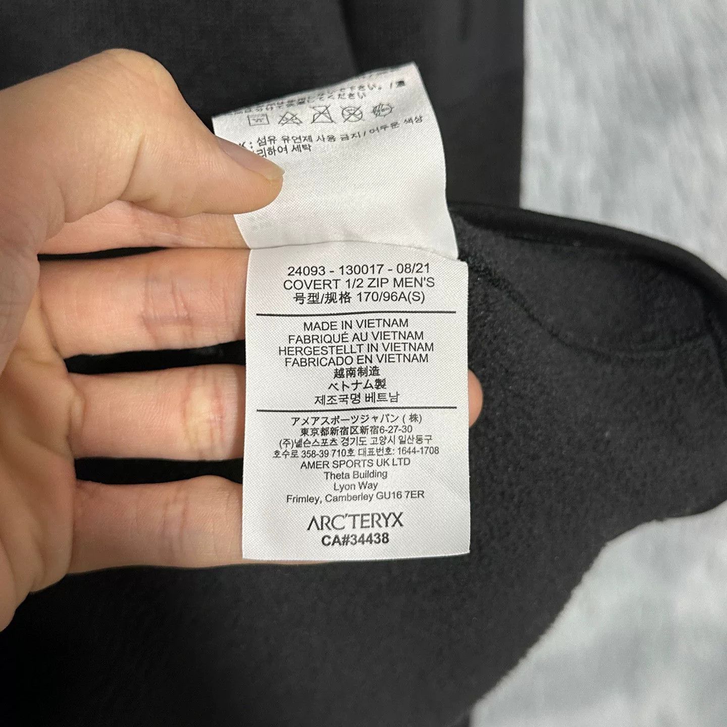 Arc'teryx arcteryx covert half-zip fleece sweatshirt Size US S / EU 44-46 / 1 - 7 Thumbnail
