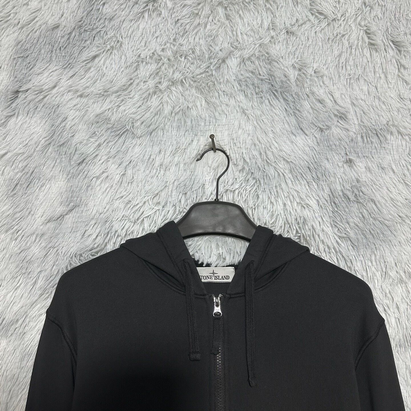 Stone Island stone island zip-up jacket in black Size US L / EU 52-54 / 3 - 3 Thumbnail