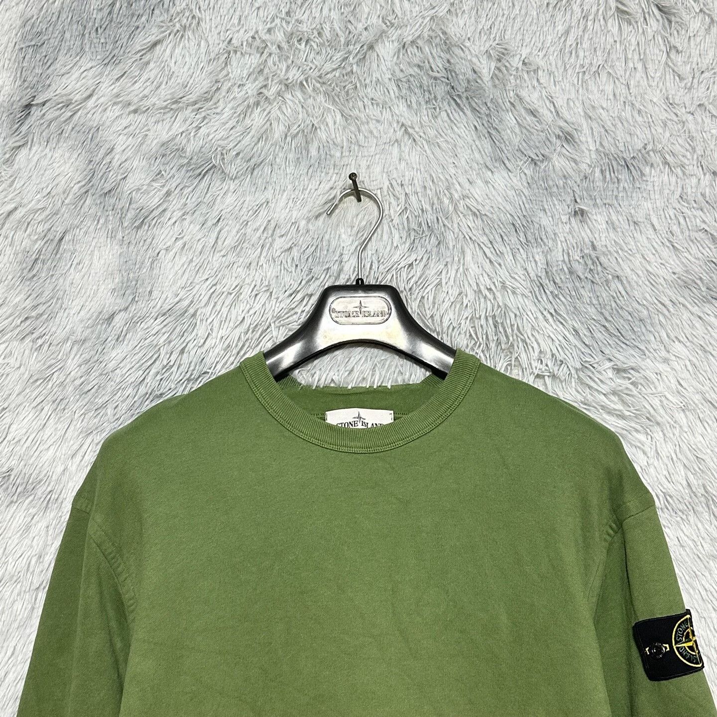Stone Island stone island crewneck sweatshirt deep green Size US L / EU 52-54 / 3 - 3 Thumbnail