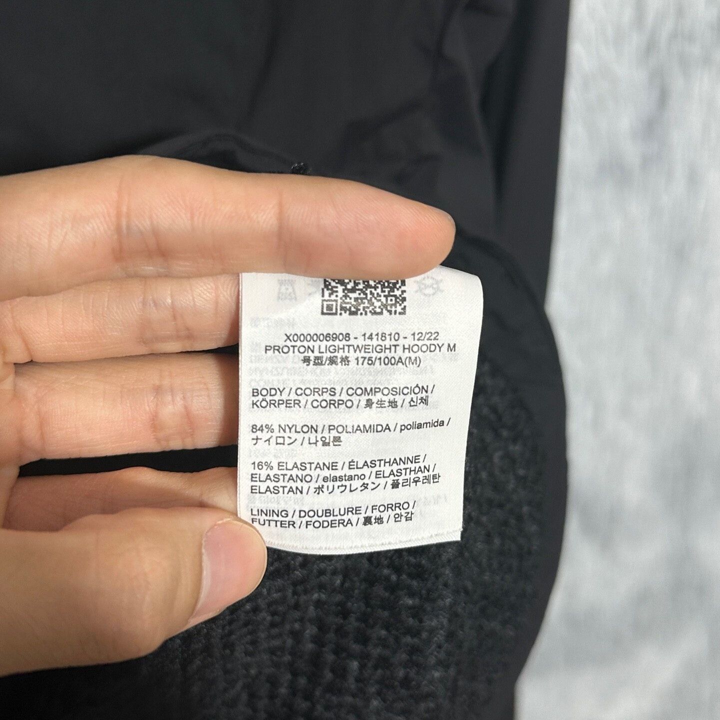Arc'teryx arcteryx proton lightweight hoody black medium Size US M / EU 48-50 / 2 - 6 Thumbnail