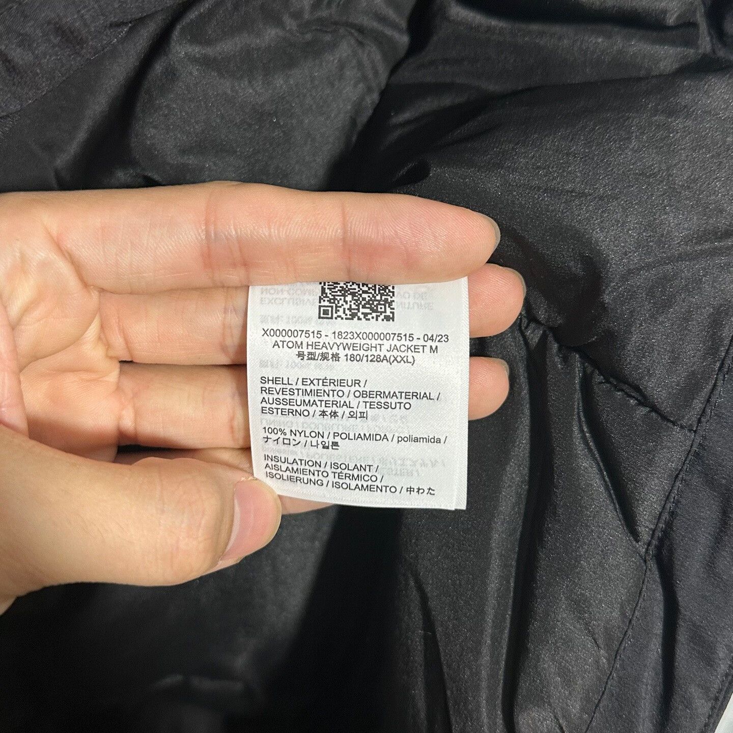 Arc'teryx arcteryx atom heavyweight jacket black XXL Size US XXL / EU 58 / 5 - 7 Thumbnail