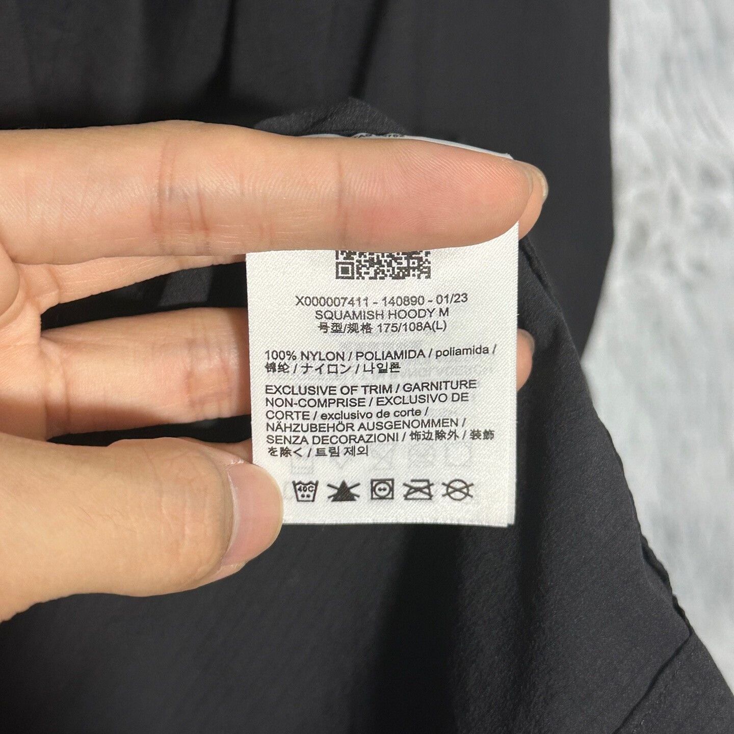 Arc'teryx Arcteryx Squamish Hoody Black Hooded Jacket Size US L / EU 52-54 / 3 - 6 Thumbnail