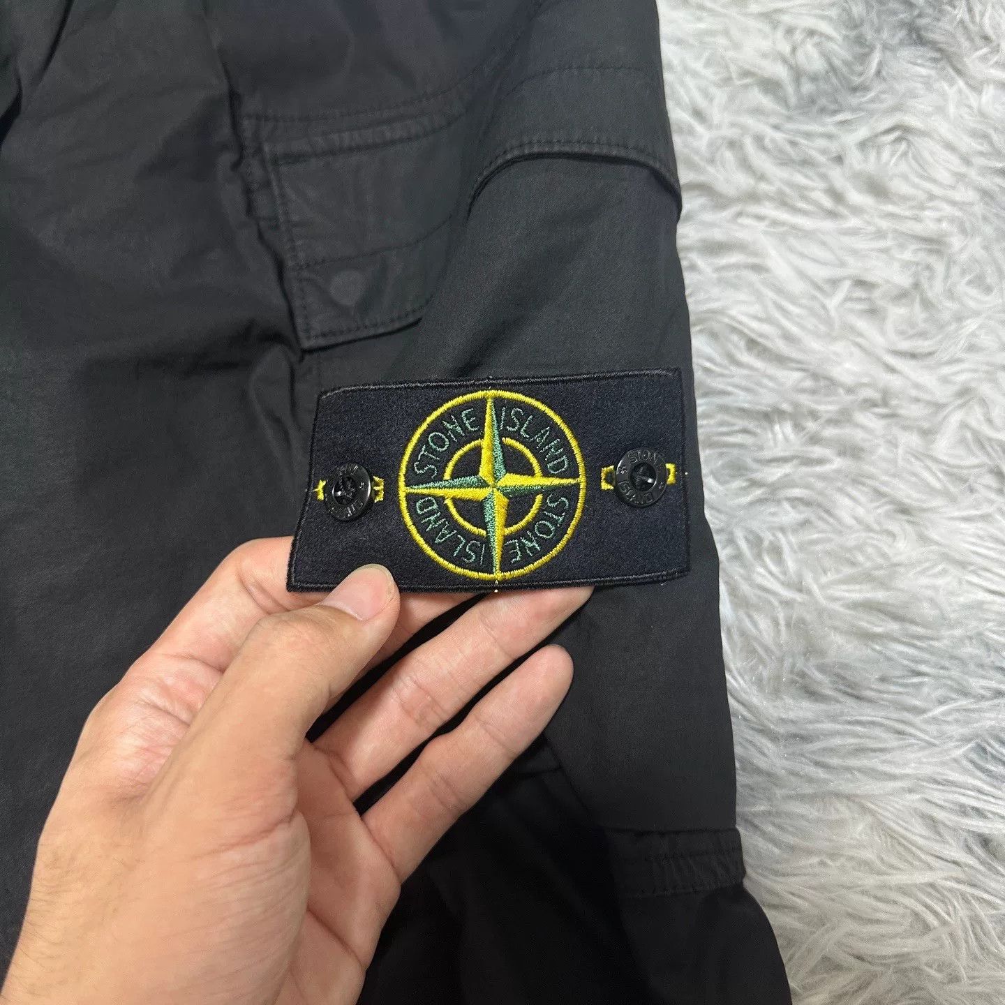 Stone Island black cargo pants by stone island Size US 32 / EU 48 - 3 Thumbnail