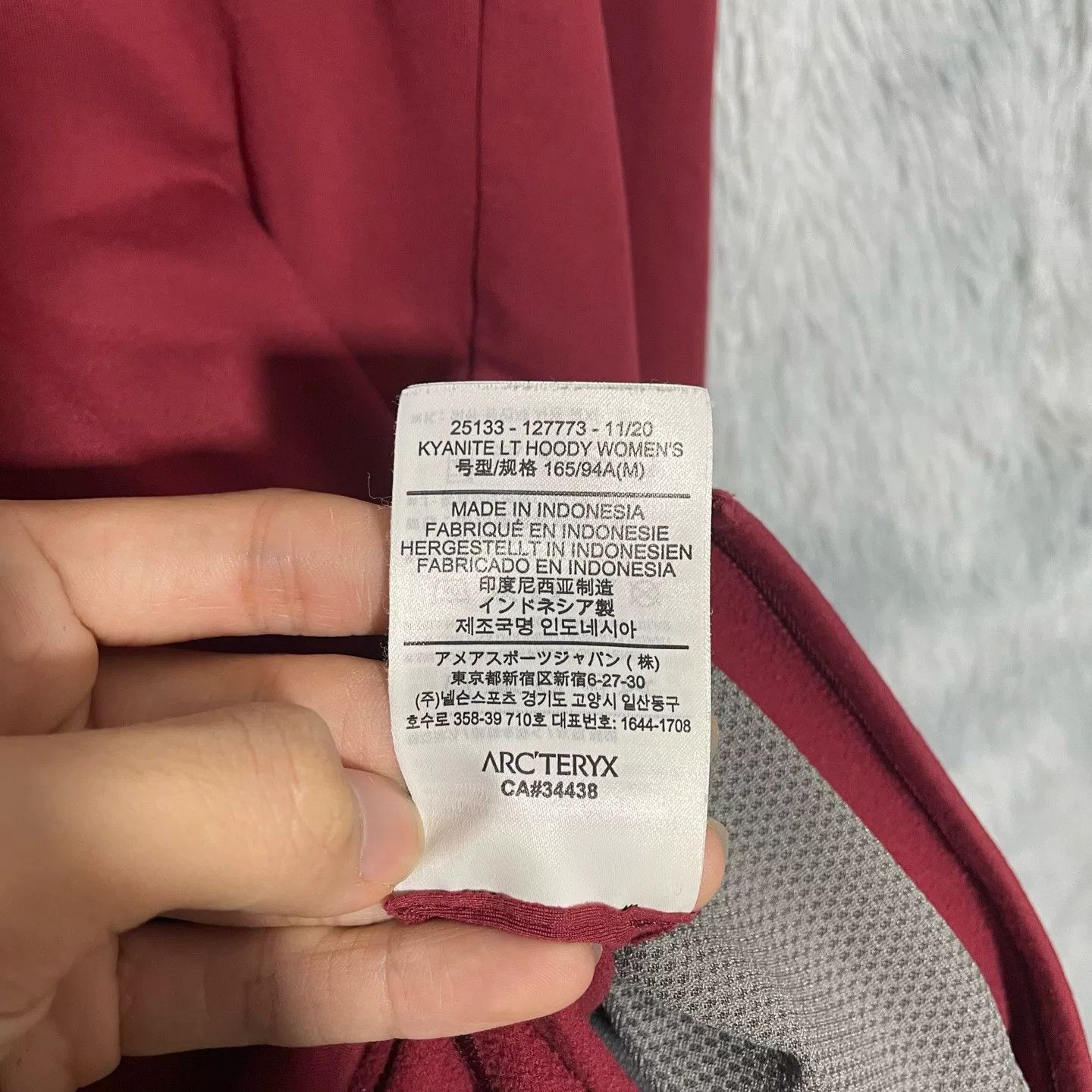 Arc'teryx Arcteryx Kyanite Lt Hoody Raspberry Purple Size US M / EU 48-50 / 2 - 6 Thumbnail