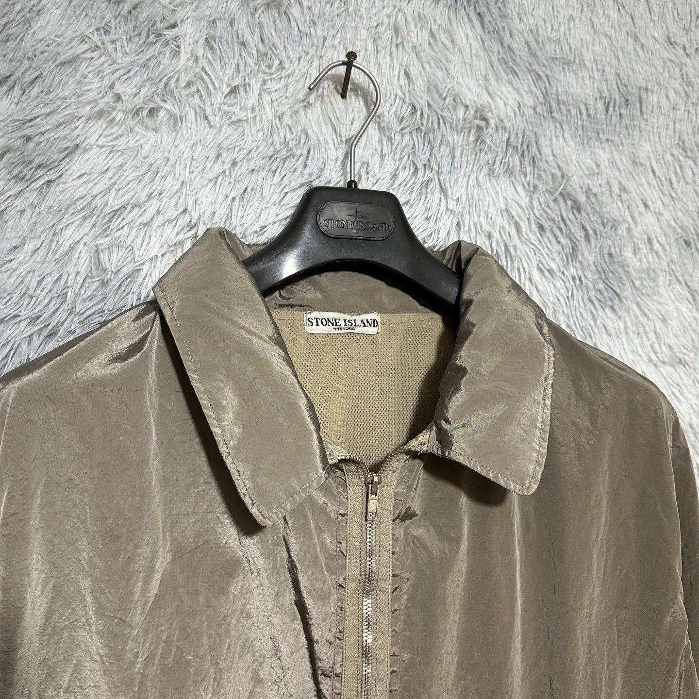 Stone Island stone island metallic nylon jacket in silver Size US XXL / EU 58 / 5 - 3 Thumbnail