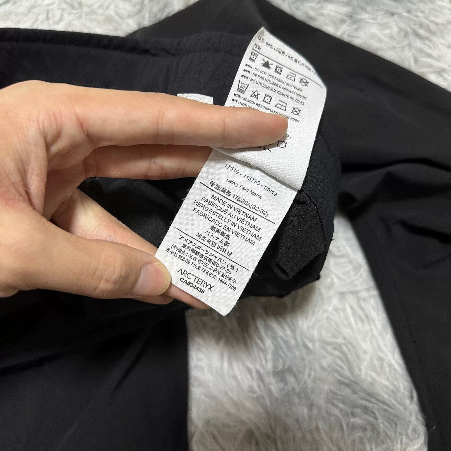 Arc'teryx Arcteryx Lefroy Softshell Casual Pants Black Size US 32 / EU 48 - 6 Thumbnail