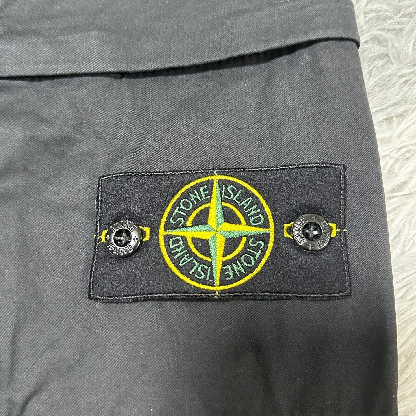 Stone Island stone island black cargo pants W32 size Size US 32 / EU 48 - 3 Thumbnail