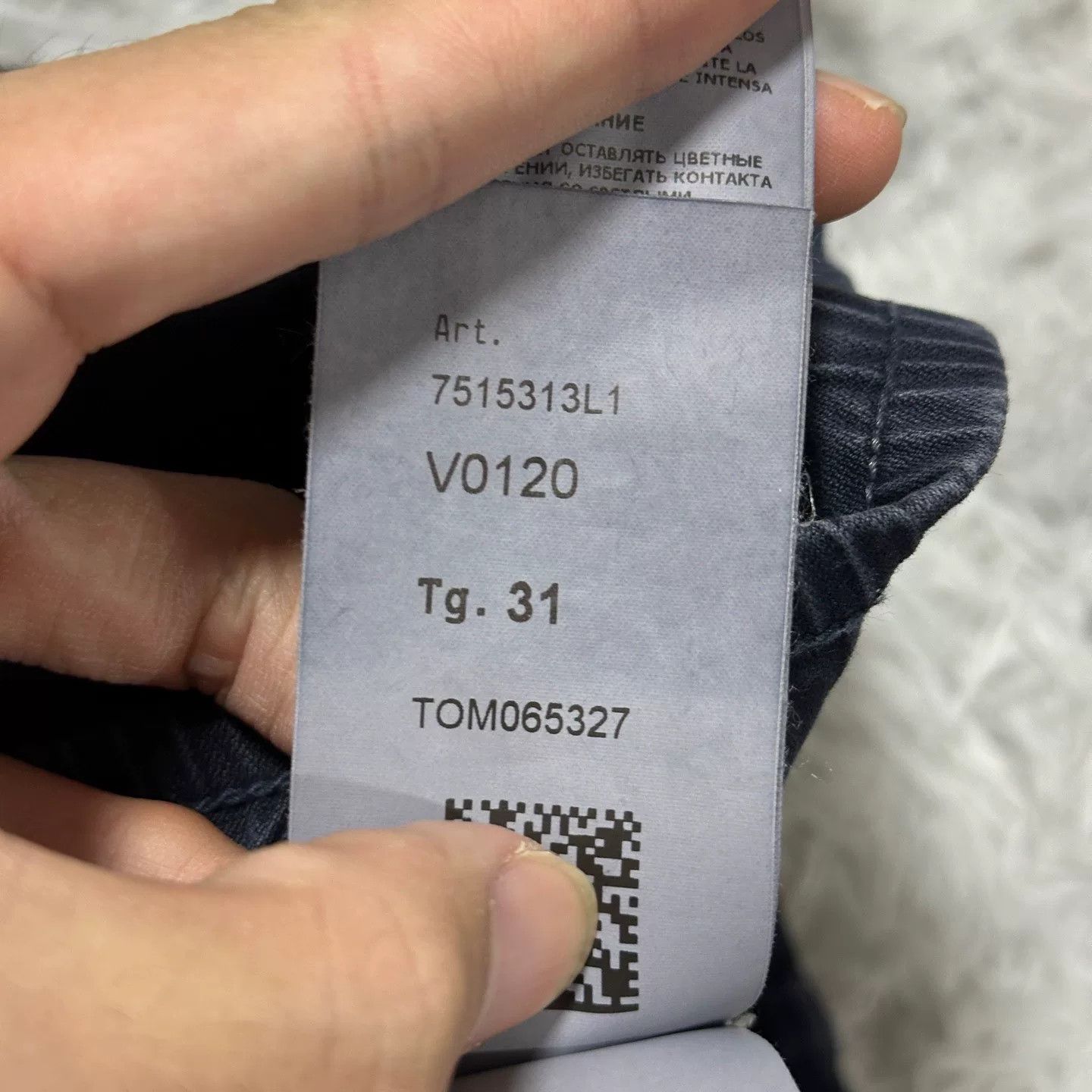 Stone Island Stone Island Dark Blue Work Pants W31 Size Size US 31 - 7 Thumbnail