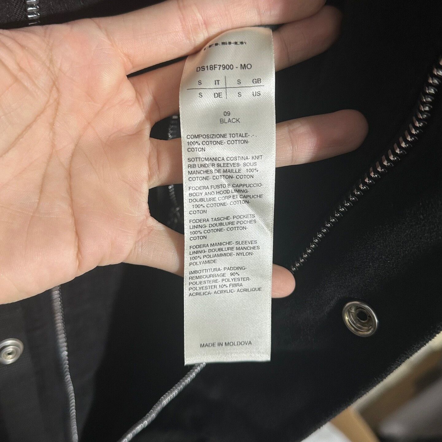 Rick Owens rick owens parka hooded coat black size small Size US S / EU 44-46 / 1 - 6 Thumbnail