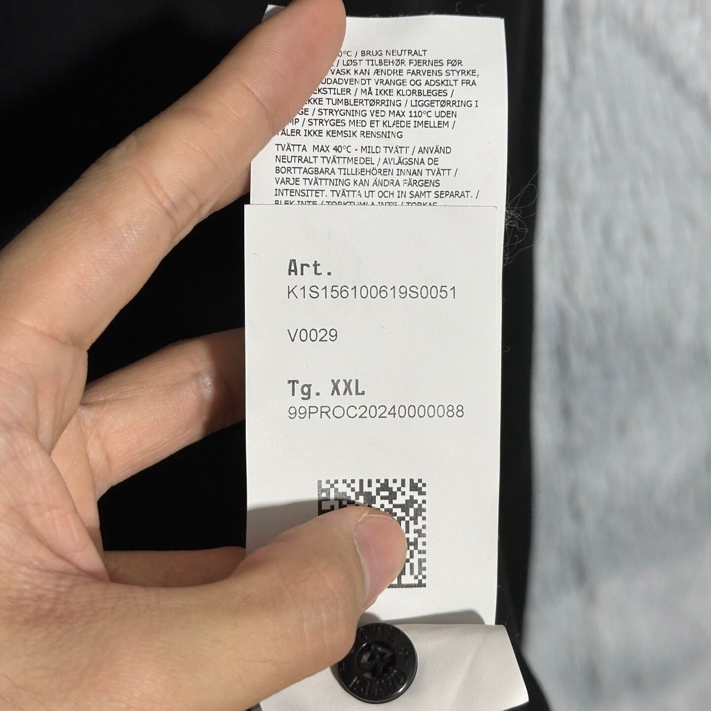 Stone Island black half-zip sweatshirt from Stone Island Size US XXL / EU 58 / 5 - 9 Thumbnail
