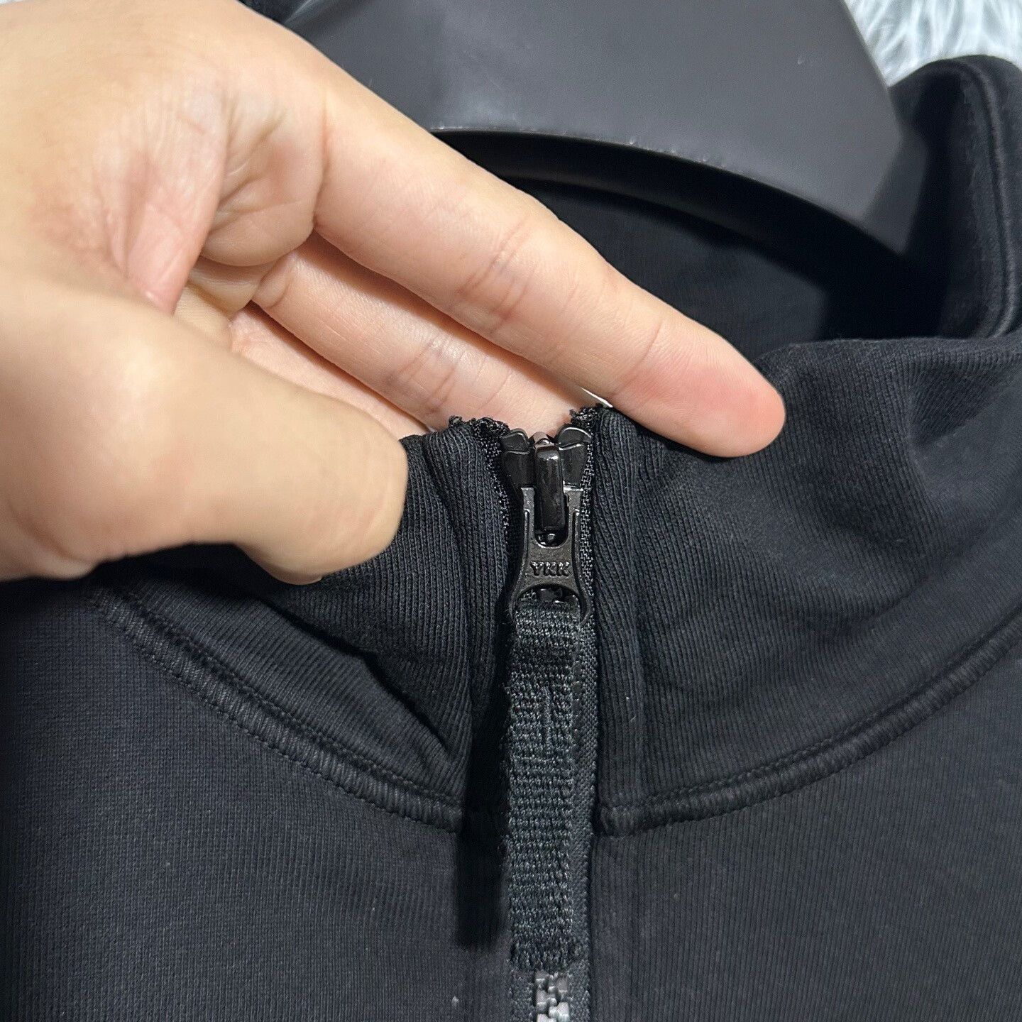 Stone Island black half-zip sweatshirt from Stone Island Size US XXL / EU 58 / 5 - 4 Thumbnail
