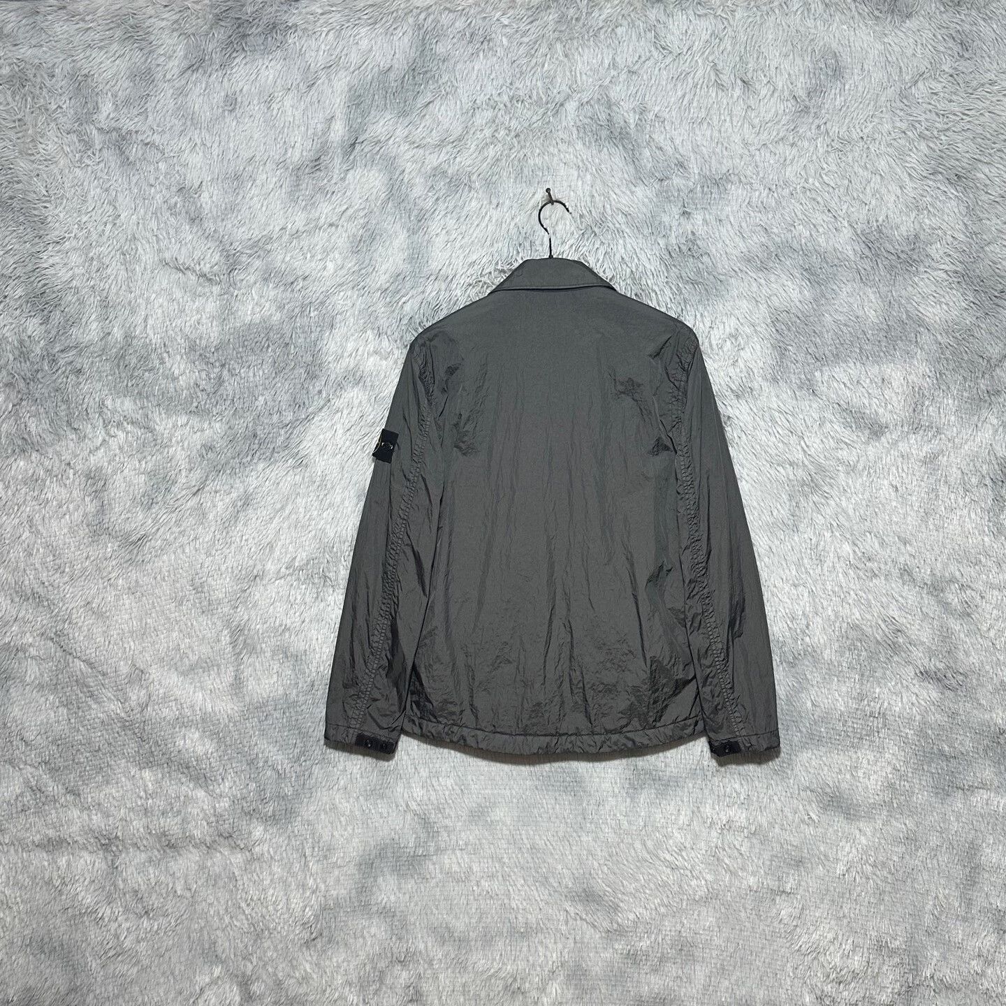 Stone Island stone island 23fw crinkled nylon jacket Size US M / EU 48-50 / 2 - 2 Thumbnail