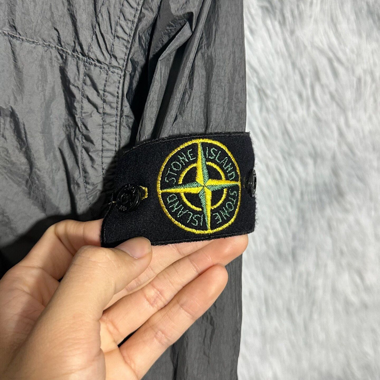 Stone Island stone island 23fw crinkled nylon jacket Size US M / EU 48-50 / 2 - 4 Thumbnail