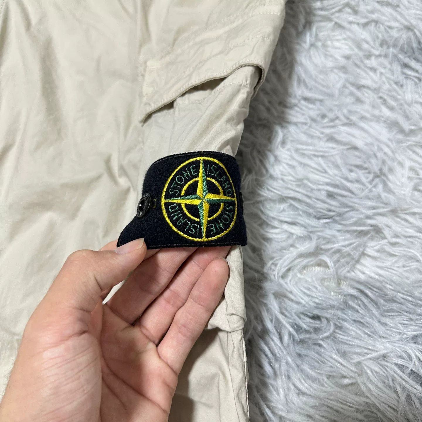 Stone Island stone island cargo pants in off-white Size US 30 / EU 46 - 3 Thumbnail