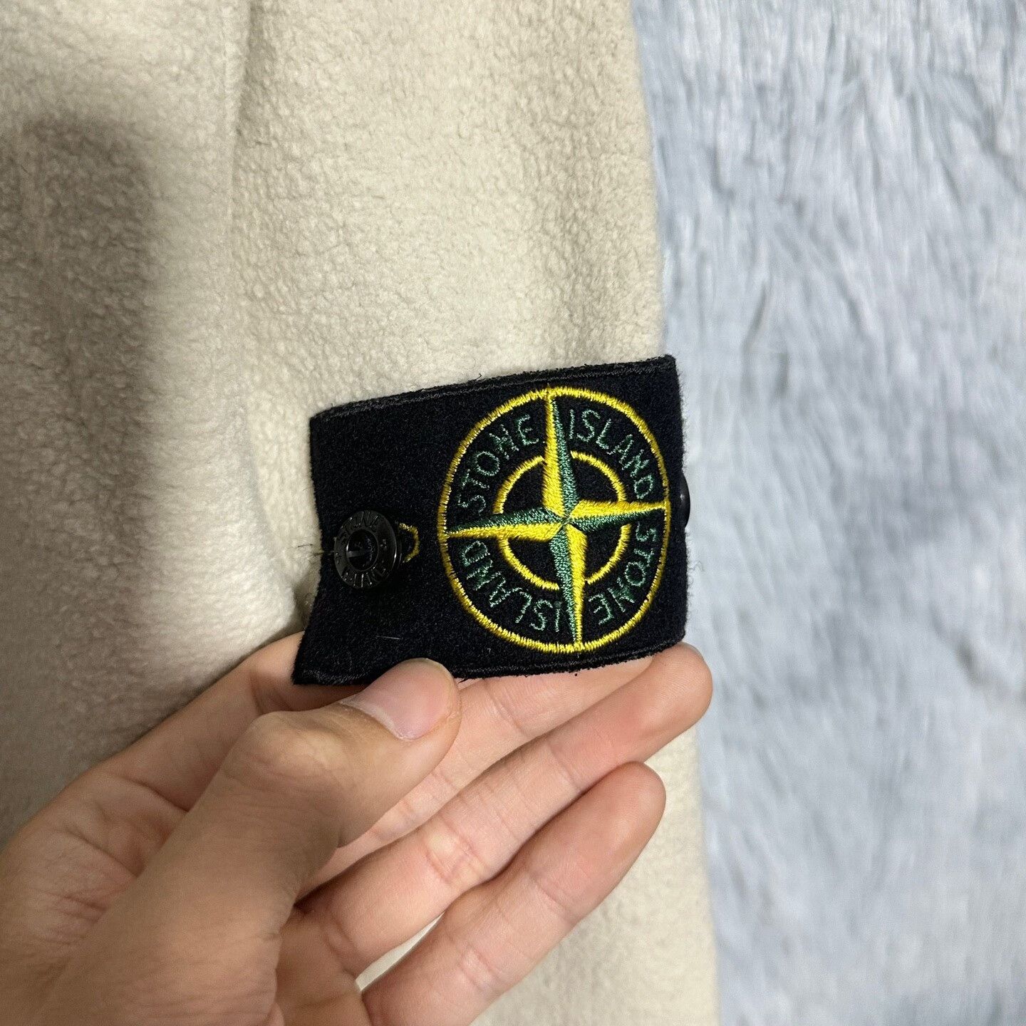 Stone Island stone island wool turtleneck sweater in beige Size US L / EU 52-54 / 3 - 4 Thumbnail