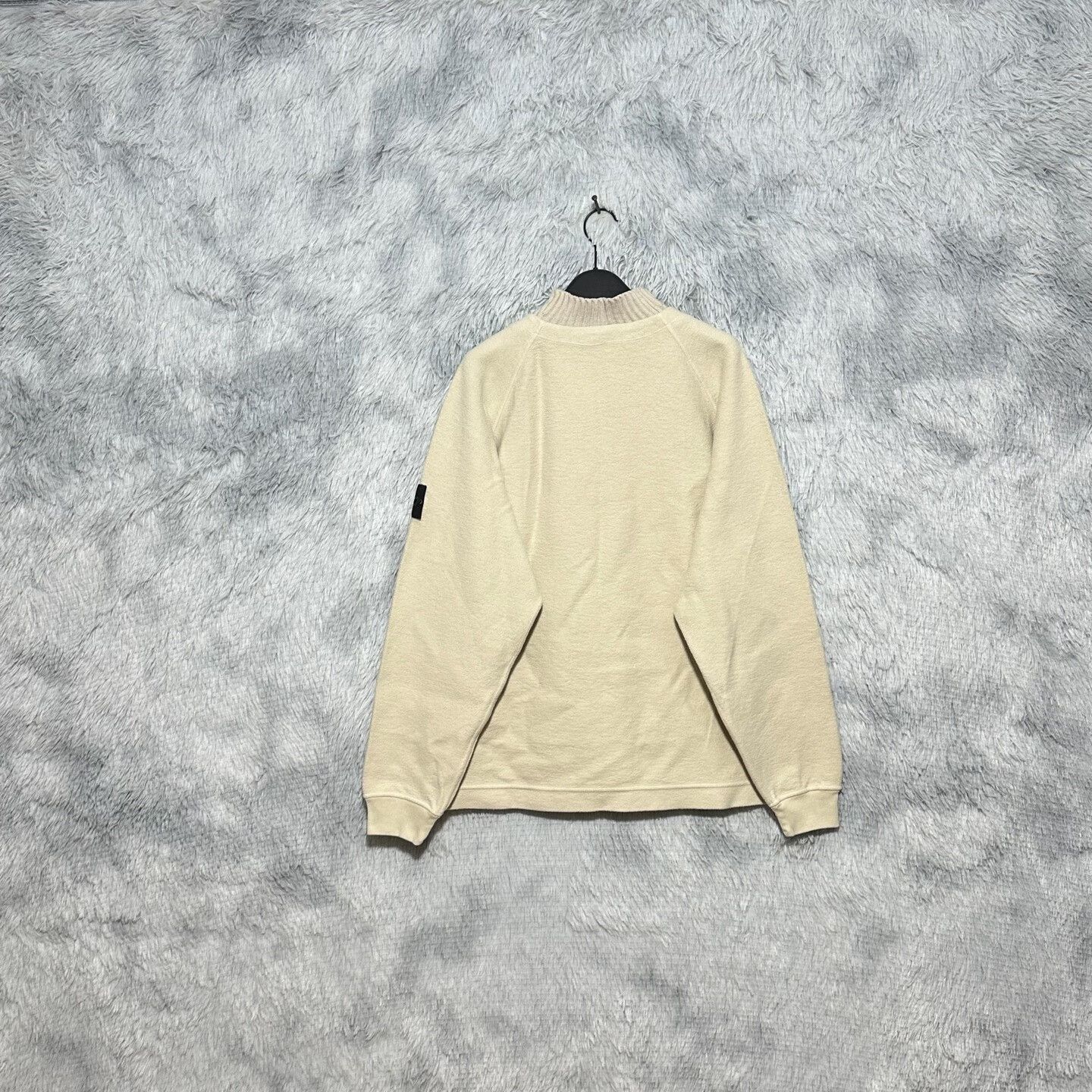 Stone Island stone island wool turtleneck sweater in beige Size US L / EU 52-54 / 3 - 2 Thumbnail