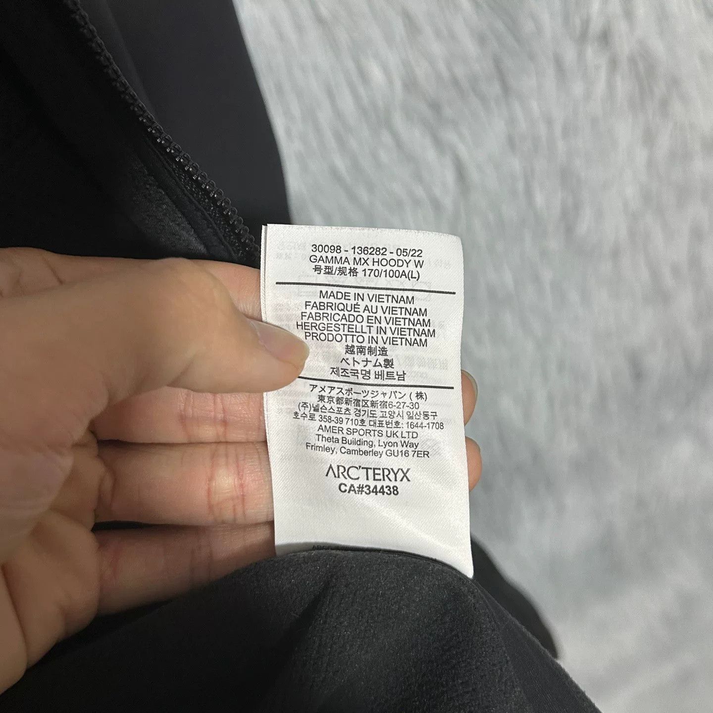 Arc'teryx arcteryx gamma mx hoody black large Size US L / EU 52-54 / 3 - 5 Thumbnail