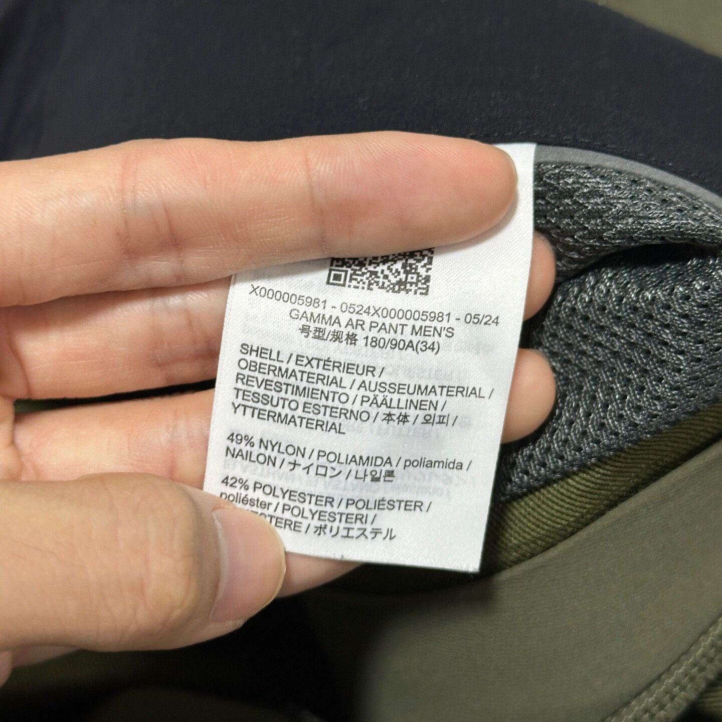 Arc'teryx Arcteryx Gamma Ar Pant Softshell Trousers Size US 34 / EU 50 - 5 Thumbnail