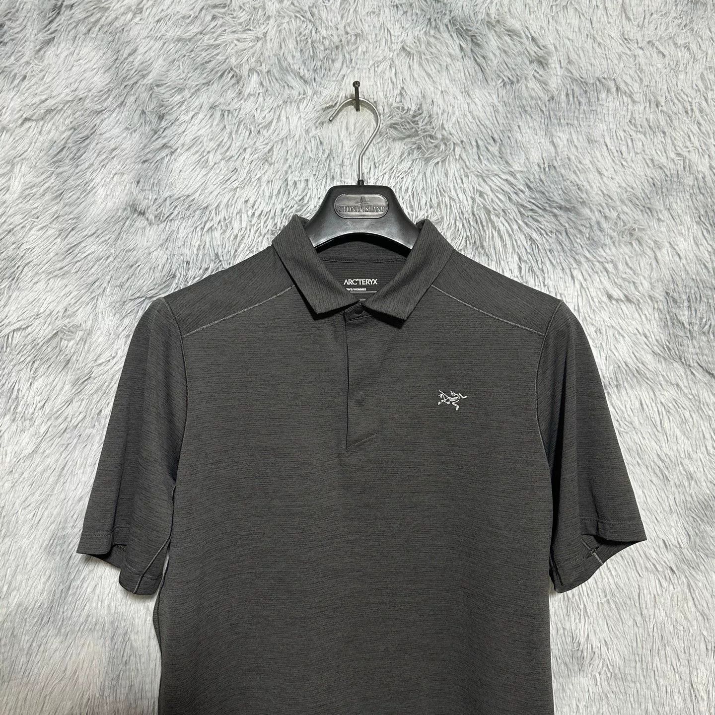Arc'teryx Arcteryx Cormac Polo Short Sleeve Black Gray Size US S / EU 44-46 / 1 - 2 Thumbnail