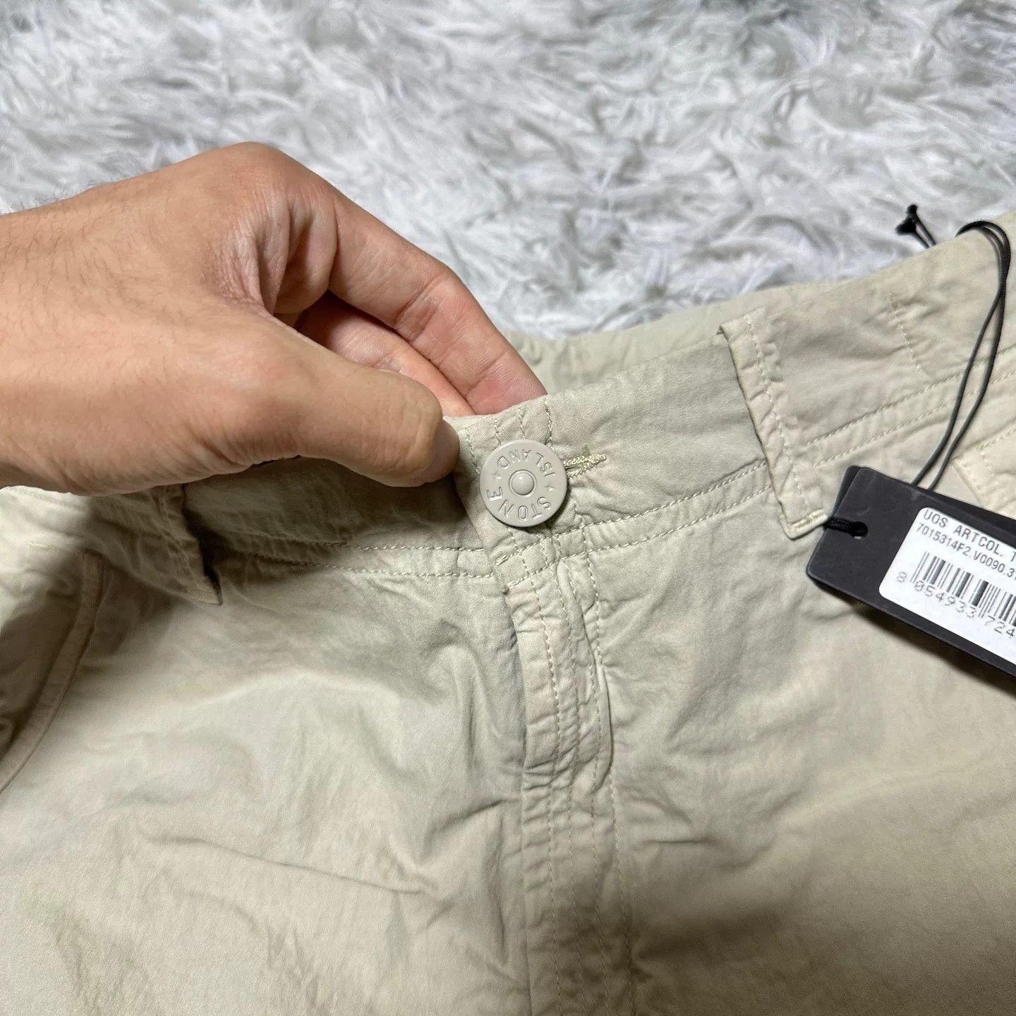 Stone Island stone island white ghost cargo pants W31 W33 Size US 31 - 5 Thumbnail