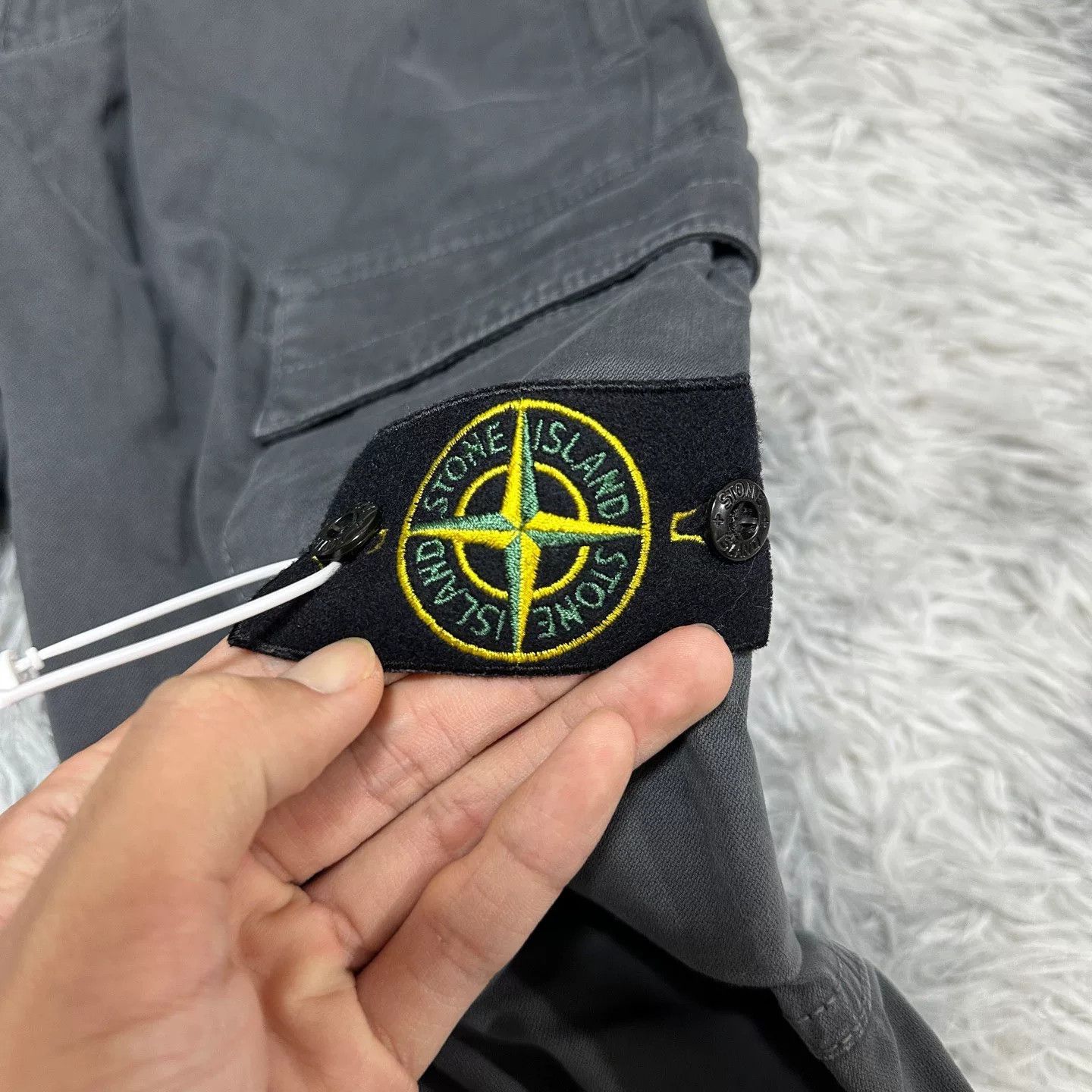 Stone Island stone island cargo pants in charcoal gray Size US 32 / EU 48 - 3 Thumbnail