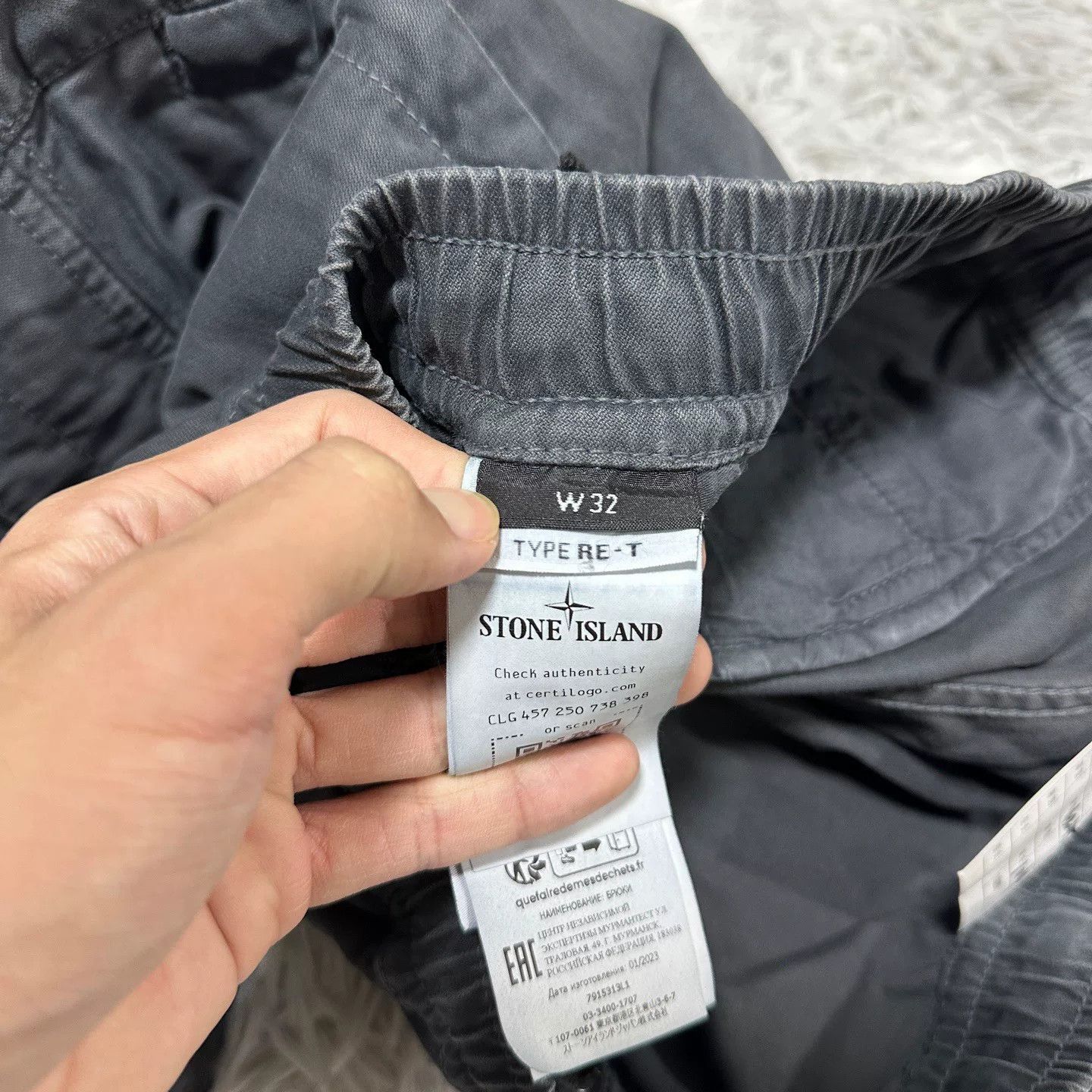 Stone Island stone island cargo pants in charcoal gray Size US 32 / EU 48 - 5 Thumbnail