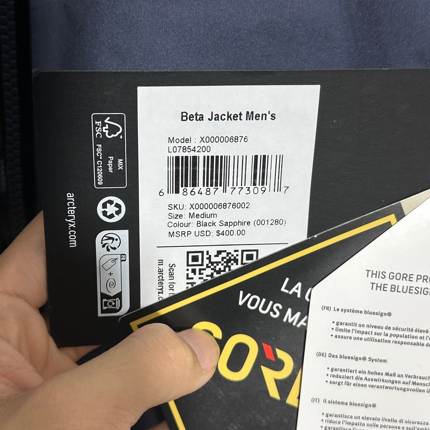 Arc'teryx arcteryx beta jacket men's hooded coat Size US M / EU 48-50 / 2 - 5 Thumbnail