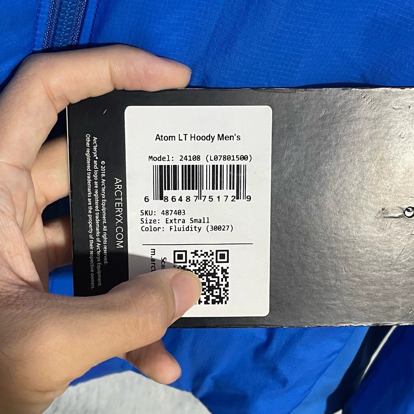 Arc'teryx Arcteryx Atom LT Hoody in Water Blue Size US XS / EU 42 / 0 - 5 Thumbnail
