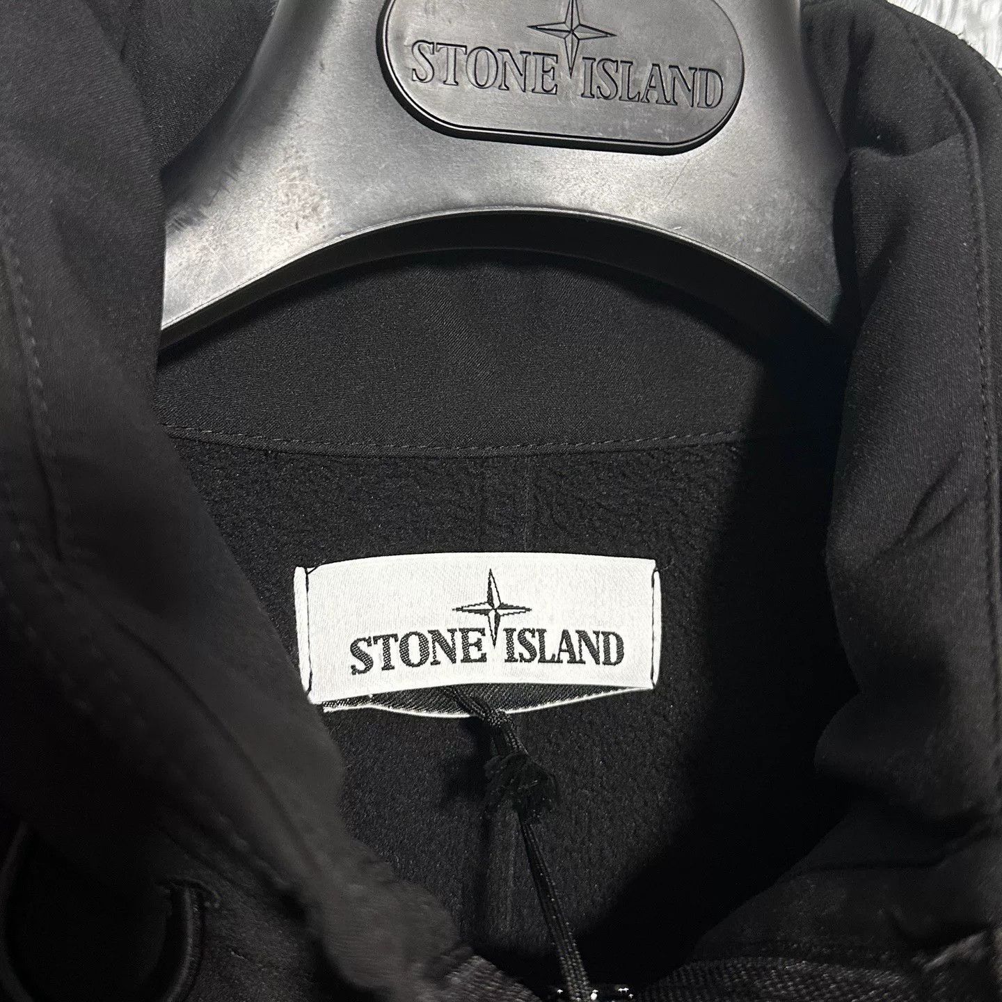 Stone Island stone island black soft shell jacket size L Size US L / EU 52-54 / 3 - 5 Thumbnail