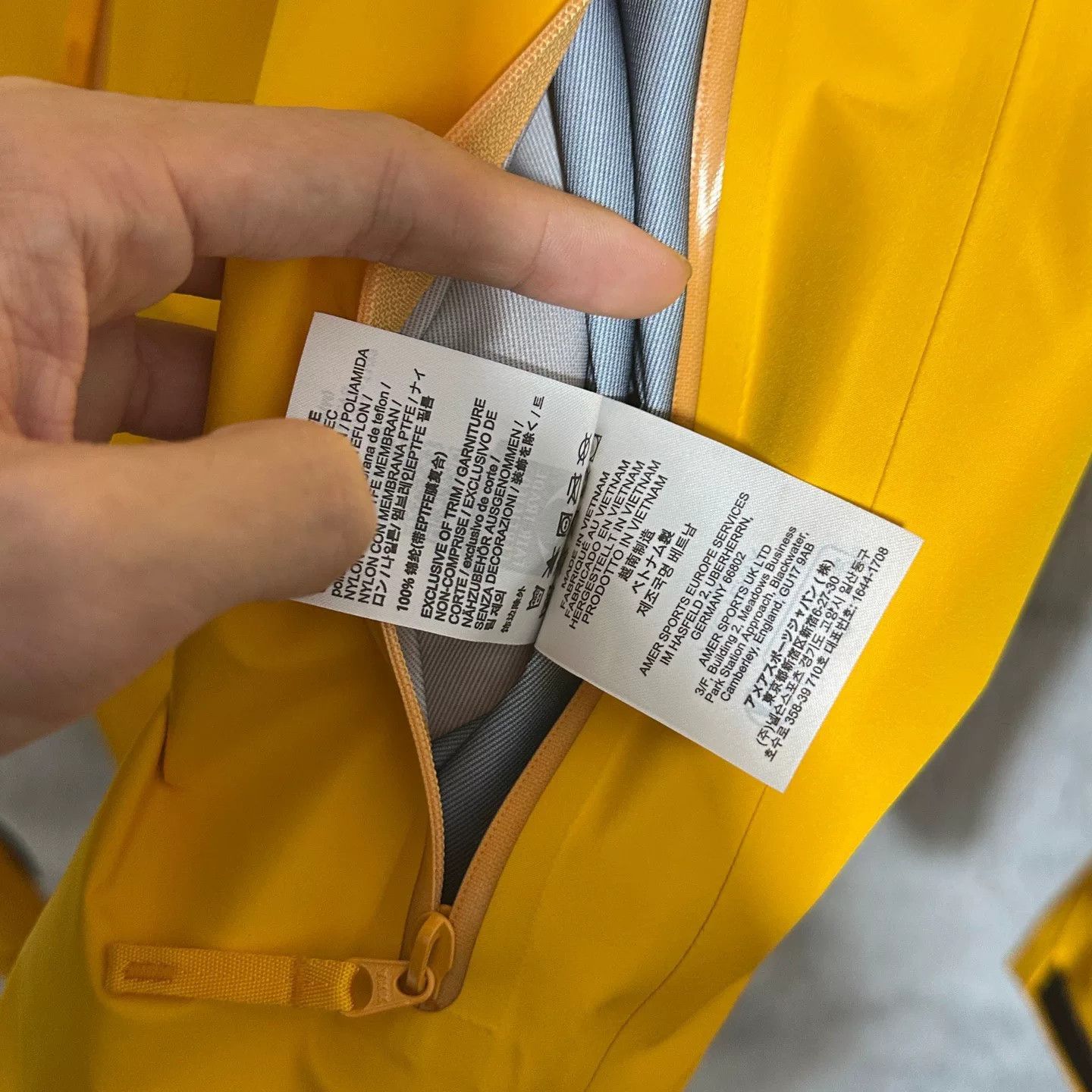 Arc'teryx arcteryx beta lt jacket yellow medium Size US M / EU 48-50 / 2 - 6 Thumbnail