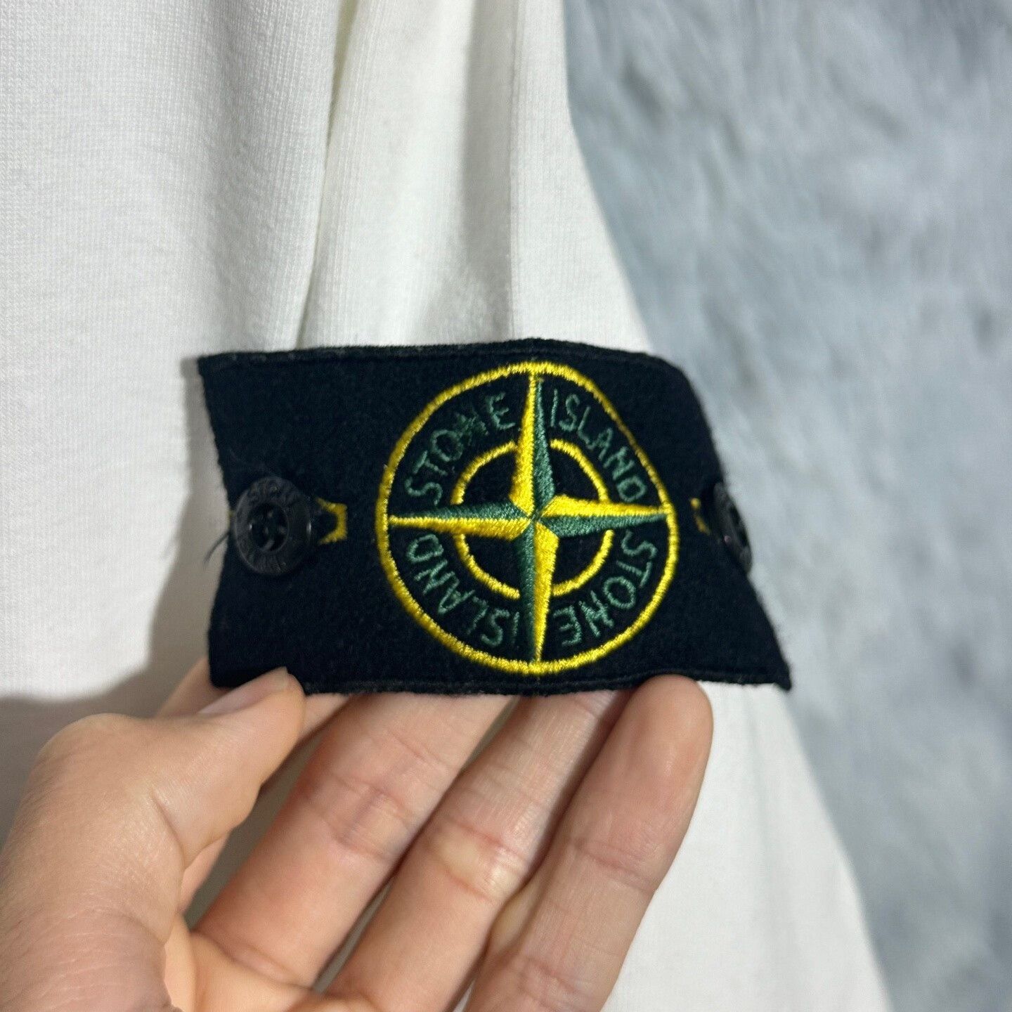 Stone Island stone island white zip hoodie XL Size US XL / EU 56 / 4 - 5 Thumbnail